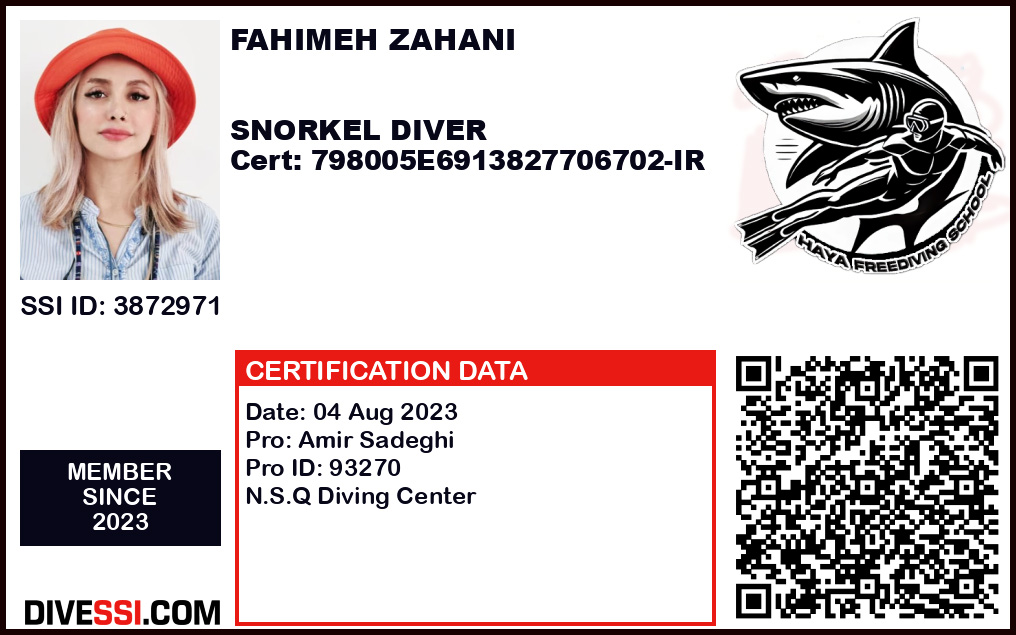 مدرک غواصی اسنورکلینگ